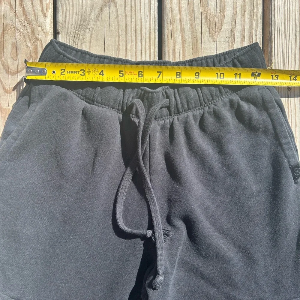 Gilly Hicks Black cotton cargo sweatpants with elastic waistband Size Small Flaw - Picture 10 of 16